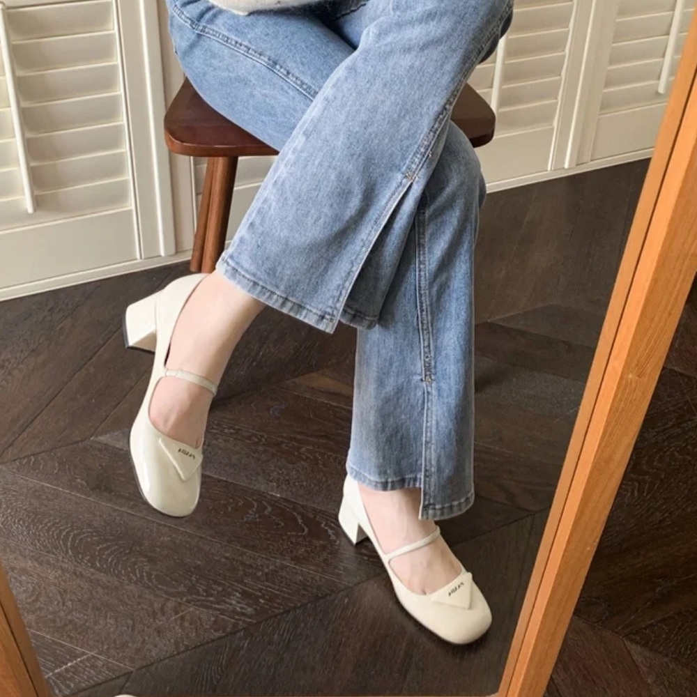 Prada Mary Jane heels